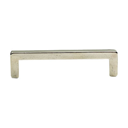 Vinci Designs 6 Inch Center to Center Polished White Bronze Cabinet Pull