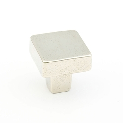 Vinci Designs 1-3/16 Inch Diameter Polished White Bronze Cabinet Knob