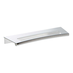 MidCentury 5-1/16 Inch Center to Center Polished Chrome Cabinet Pull