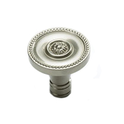 Meridian 1-3/8 Inch Diameter Satin Nickel Cabinet Knob