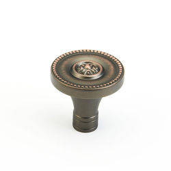 Meridian 1-3/8 Inch Diameter Aurora Bronze Cabinet Knob