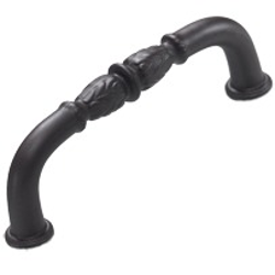 Meridian 3-3/4 Inch Center to Center Oil Rubbed Bronze Cabinet Pull
