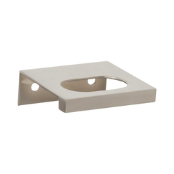 MidCentury 1-1/4 Inch Center to Center Brushed Nickel Cabinet Pull