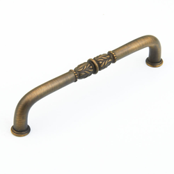 Meridian 6 Inch Center to Center Antique Light Polish Cabinet Pull