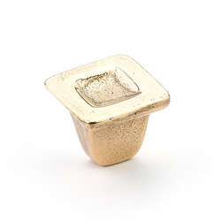 Vinci Knob 1-1/4 inch Diameter Natural Bronze