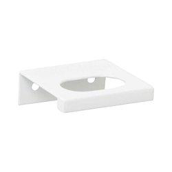 MidCentury 1-1/4 Inch Center to Center White Gloss Cabinet Pull
