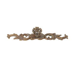 French Court 1-1/4 Inch Diameter Monticello Bronze Cabinet Knob