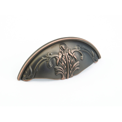 20% OFF Corinthian 3 Inch Center to Center Michelangelo Bronze Cabinet Cup Pull