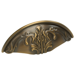 20% OFF Corinthian 3 Inch Center to Center Redington Brass Cabinet Cup Pull