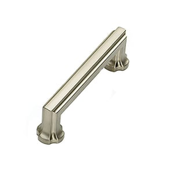 Empire Designs 4 Inch Center to Center Satin Nickel Cabinet Pull