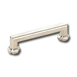 EMPIRE DESIGNS 4 Inch Center to Center Polished Nickel Cabinet Pull