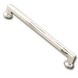 EMPIRE DESIGNS 8 Inch Center to Center Polished Nickel Cabinet Pull