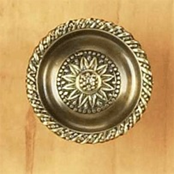 Sunflower 1-1/2 Inch Diameter Estate Dover Cabinet Knob