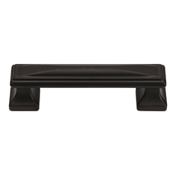 Wadsworth Pull 3-3/4 inch Center to Center Matte Black