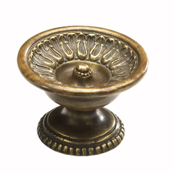 Chalice 2-1/8 Inch Diameter Monticello Brass Cabinet Knob