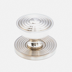 Sonata 1-1/8 Inch Diameter Polished Nickel Cabinet Knob