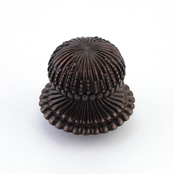 Sonata 1-1/4 Inch Diameter Dark Antique Bronze Cabinet Knob