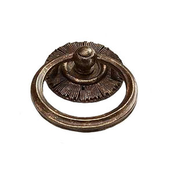 Sunburst 2-1/4 Inch Diameter Highlighted Bronze Cabinet Knob