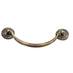 Sunburst 5-1/2 Inch Center to Center Estate Dover Cabinet Bail Pull