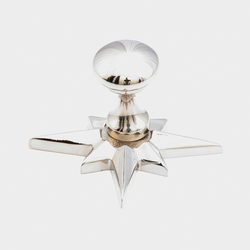 Sonata 11/16 Inch Diameter Polished Nickel Cabinet Knob