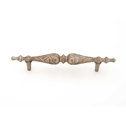 Cantata 5 Inch Center to Center Monticello Silver Cabinet Pull