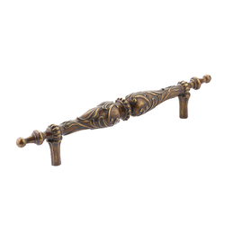 Cantata 12 Inch Center to Center Monticello Brass Cabinet Pull