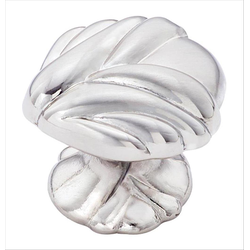 Clearance Sale, Expressions 1-1/2 Inch Diameter Sterling Nickel Cabinet Knob