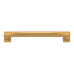 Wadsworth Pull 7-9/16 inch Center to Center Warm Brass