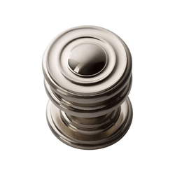 Campaign Knob 1-1/4 inch Diameter Brushed Nickel