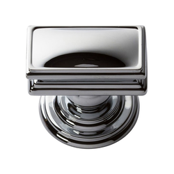 Campaign Knob 1-1/2 inch Long Polished Chrome