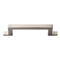 Campaign Bar Pull 3 inch Center to Center Brushed Nickel