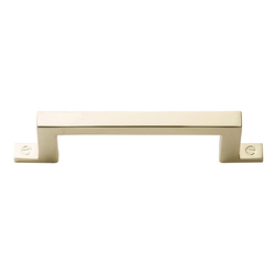 Campaign Bar Pull 3 inch Center to Center Polished Brass