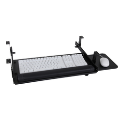30% OFF Keyboard with Slide-Out Mouse Slide Drawer System 23 inch W-Black