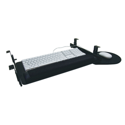 30% OFF Keyboard with Swivel Mouse Slide Drawer System 23 inch W-Black