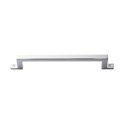 Campaign Bar Pull 5-1/16 inch Center to Center Polished Chrome
