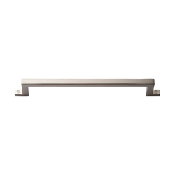 Campaign Bar Pull 6-5/16 inch Center to Center Brushed Nickel