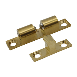 Large Double Ball Catch Brass