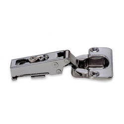  Stainless Steel Full 3/4” (19mm) Overlay, Self Closing Concealed Hinge, 100-Degrees (Mounting Plate Required)