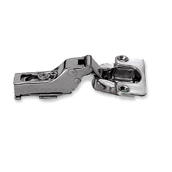  Stainless Steel, Partial 3/8” (9mm) Overlay, Self Close Concealed Hinge, 100-Degree (Mounting Plate Required)