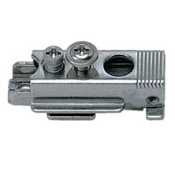 Straight Frameless Mounting Plate For 304B Hinge-Stainless