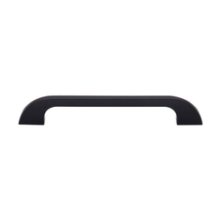 6 Inch Center to Center Sanctuary Neo Cabinet Pull, Flat Black