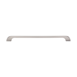 12 Inch Center to Center Sanctuary Neo Cabinet Pull, Brushed Satin Nickel