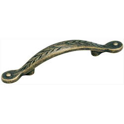 Nature's Splendor 3 Inch Center to Center Weathered Brass Cabinet Pull