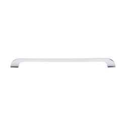 12 Inch Center to Center Sanctuary Neo Cabinet Pull, Polished Chrome