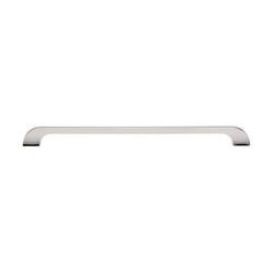 12 Inch Center to Center Sanctuary Neo Cabinet Pull, Polished Nickel