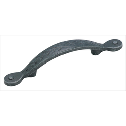 Nature's Splendor 3 Inch Center to Center Wrought Iron Dark Cabinet Pull