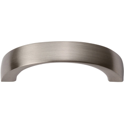 Tableau Curved Pull 1-7/8 inch Center to Center Brushed Nickel