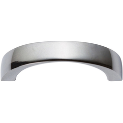 Tableau Curved Pull 1-7/8 inch Center to Center Polished Chrome