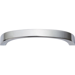 Tableau Curved Pull 3 inch Center to Center Polished Chrome