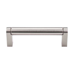 3-3/4 Inch Center to Center Pennington Bar Pulls, Brushed Satin Nickel